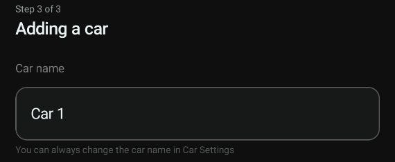 Car name